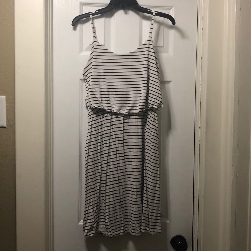 Stripped summer dress